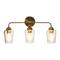Hello Honey® Robert Stevenson Lighting Holden Metal & Glass 3-Light Vanity